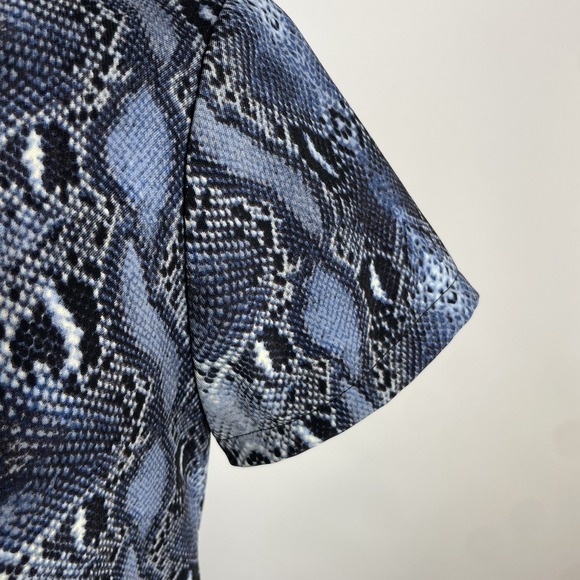 BCBGMaxAzria Sz XS Chloe Dress Snakeskin Sheath Sexy Bodycon Edgy‎ Club - Picture 7 of 16